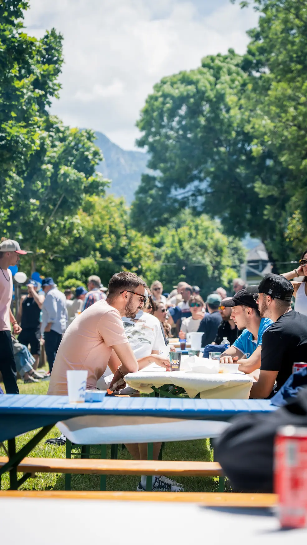 Cochonnet du Lac 2025 · ambiance conviviale entre les parties à Menthon